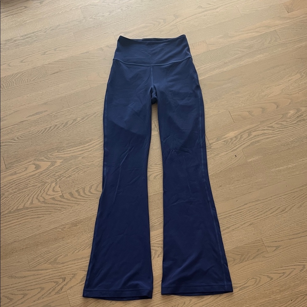 Lululemon Navy Flared Leggings